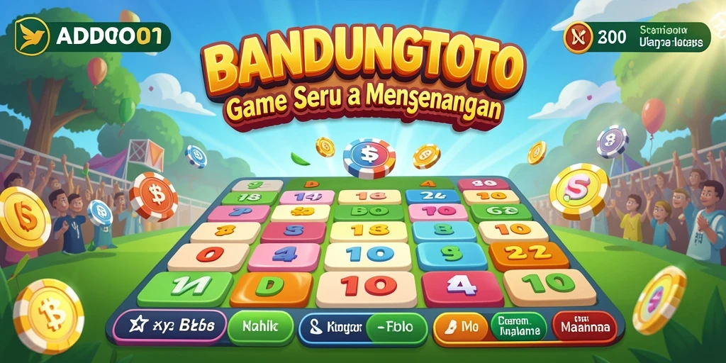 Screenshot gameplay BANDUNGTOTO yang menarik dan penuh warna.