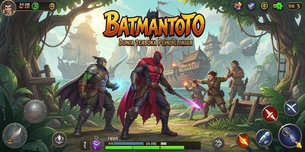 Tampilan gameplay menakjubkan dalam dunia Open World.
