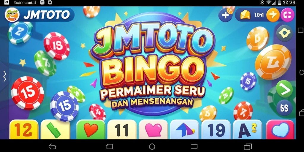 Tampilan gameplay JMTOTO yang penuh warna dan menarik.