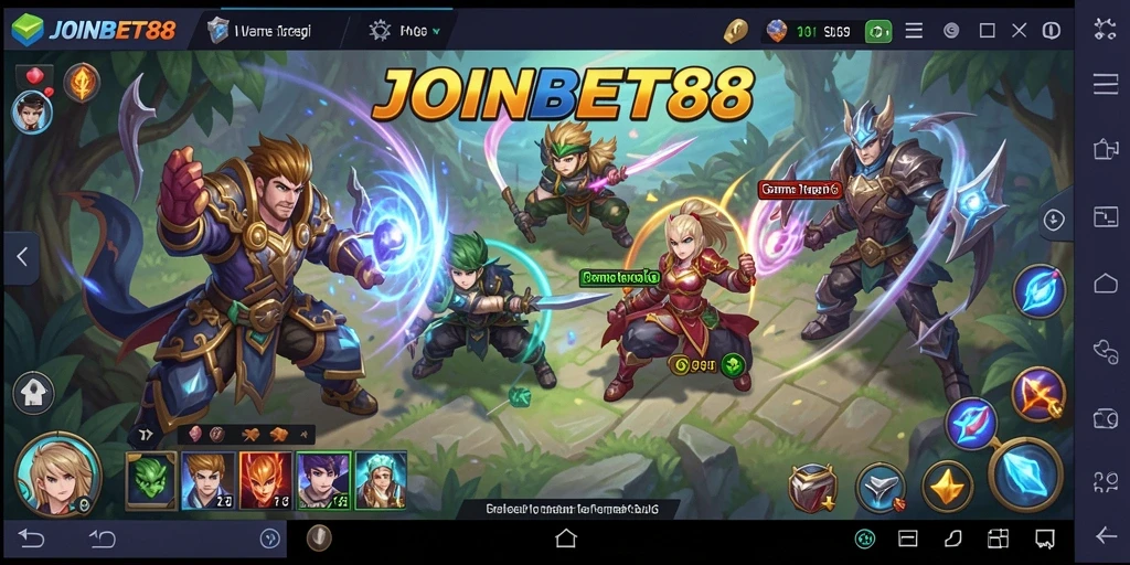 Screenshot gameplay <strong>JOINBET88</strong> menunjukkan momen strategis yang mendebarkan.