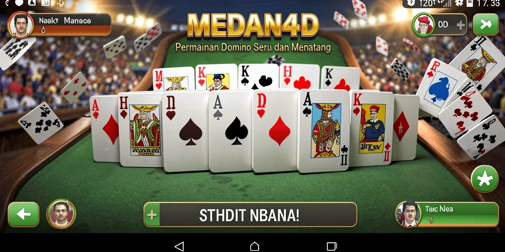 Tampilan gameplay seru di MEDAN4D dengan teman-teman.