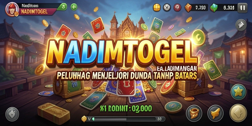 Tampilan menakjubkan dari gameplay Open World NADIMTOGEL.