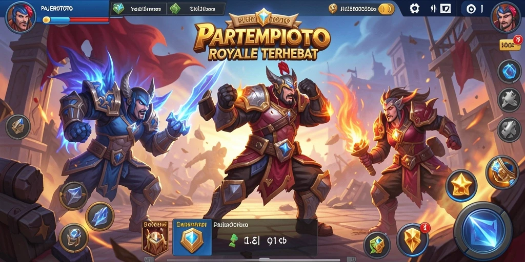Gameplay seru dalam pertempuran seru di PAJEROTOTO.