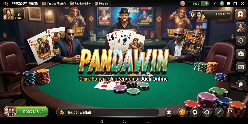 Tampilan gameplay yang seru dan kompetitif di PANDAWIN.