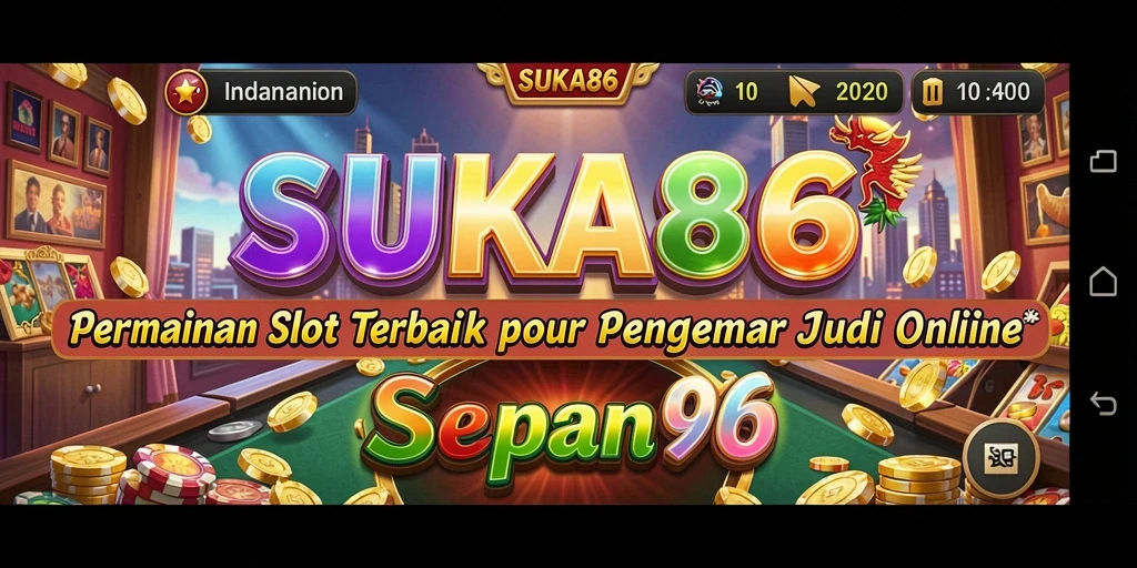 Tampilan gameplay Slot yang menarik dan mengasyikkan di SUKA86.