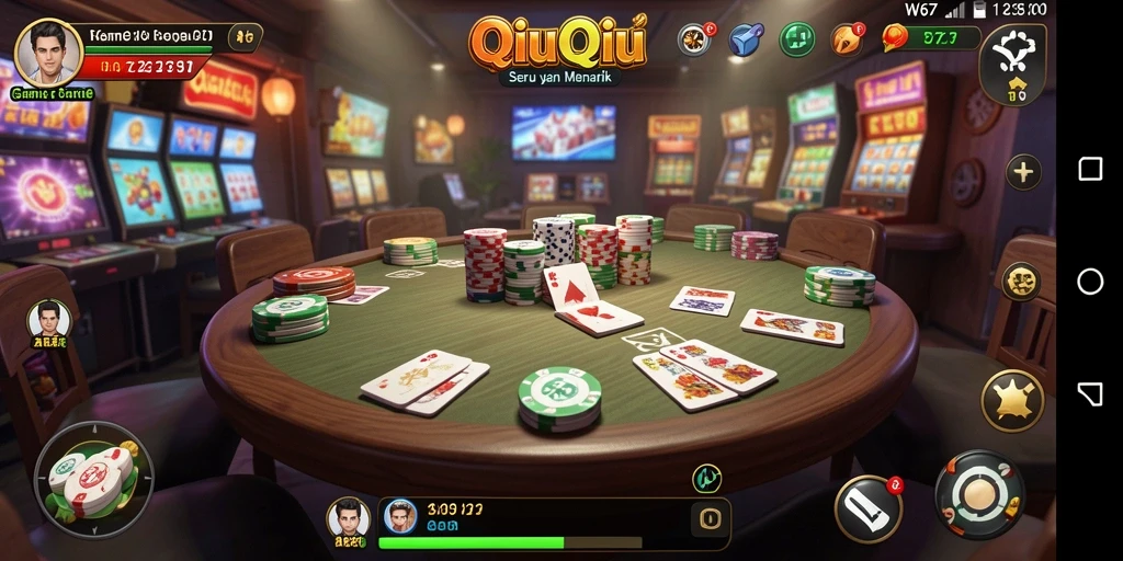 Tampilan gameplay menarik dari W67 di kategori QiuQiu.